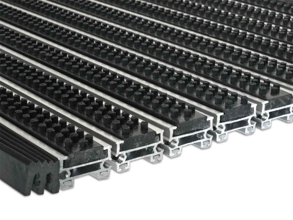 Wycieraczka wejściowa aluminiowa systemowa na wymiar Producent cena m2 Lubliniec - zdjęcie 6