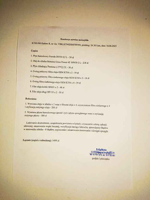 KTM Enduro 690 R, pierwszy właściciel, polski salon, stan idealny. Łęgonice Małe - zdjęcie 5