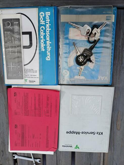 Vw golf I cabrio mk 1 CHRISTMAS 1986 1.6 Jelenia Góra - zdjęcie 8