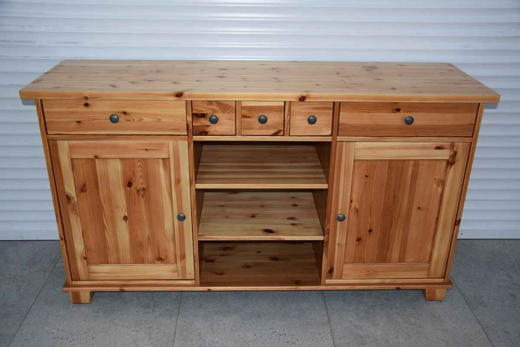 komoda z drewna sosnowego - jak nowa Olsztyn - zdjęcie 1