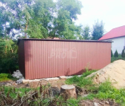 Garaż blaszany 4x7 Brama Brąz Dach dwuspadowy - wolnostojący GP206 Lubartów - zdjęcie 6