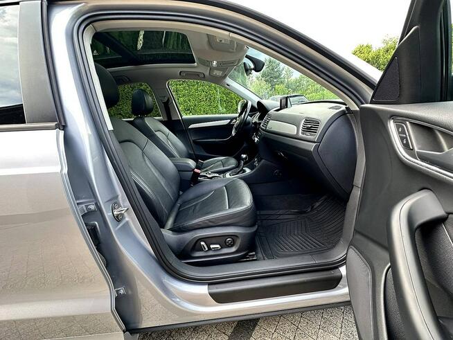 Audi Q3 2.0TFSI 211KM Quattro S Tronik Skóry Panorama Zarejestrowana Wrocław - zdjęcie 9