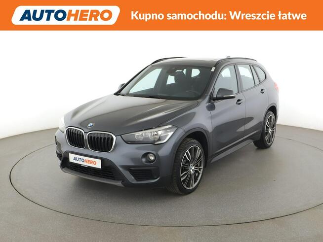 BMW X1 navi klima auto grzane fotele kamera i czujniki parkowania Warszawa - zdjęcie 1