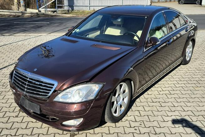Mercedes S 350 3.5 272KM Biała skóra brązowy metalik Świętoszówka - zdjęcie 1