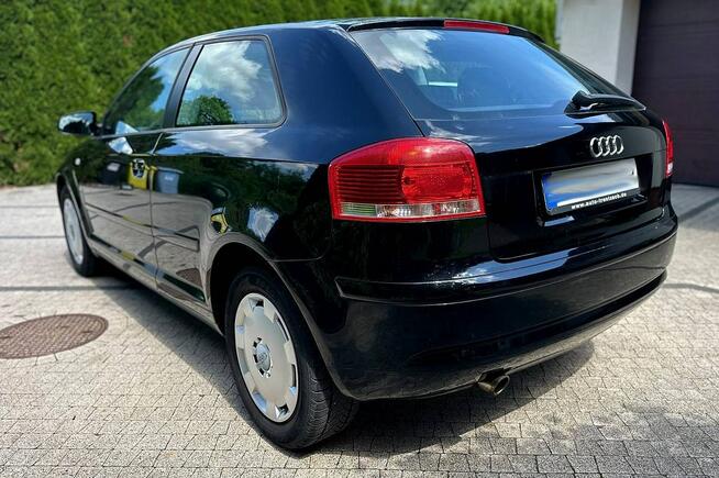 Audi A3 8P 1.6 MPI 101KM Czarna Niski Przebieg Klimatronik Opłacona Wrocław - zdjęcie 5
