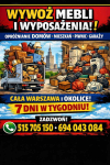 PRZEPROWADZKI • TRANSPORT • TRAGARZE 24h | WYWÓZ MEBLI Tragarze 24h Mokotów - zdjęcie 3