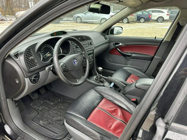 Saab 9-3 2.0T + LPG 175KM, Skóra, Klimatyzacja Pęcice - zdjęcie 12