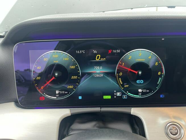 Mercedes E 300 E300DE  Plug-In Kamera Podgrzewanie Skóra 306KM Gliwice - zdjęcie 8