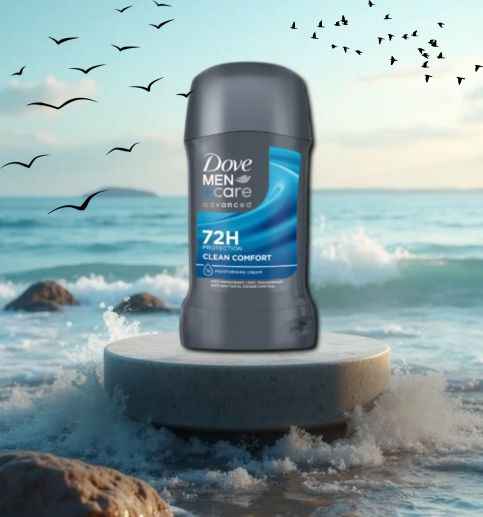 Dove - Men Care Clean Comfort - Antyperspirant (www.Fitness-Gym.eu) Grunwald - zdjęcie 2