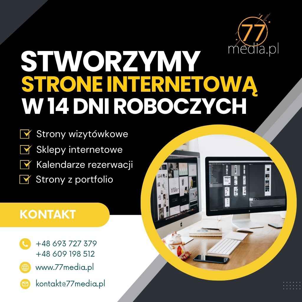 Skuteczna strona internetowa w 14 dni – wizytówki, sklepy, portfolio! Fabryczna - zdjęcie 1