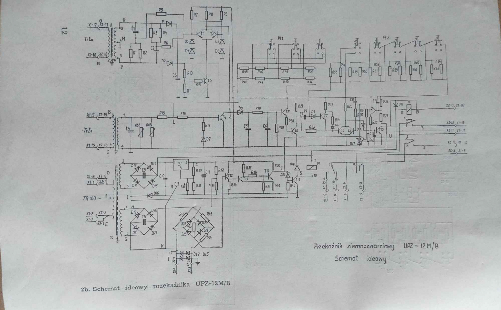 przekaźnik ziemnozwarciowy typ UPZ 12M/B Dąbrowa Górnicza - zdjęcie 7