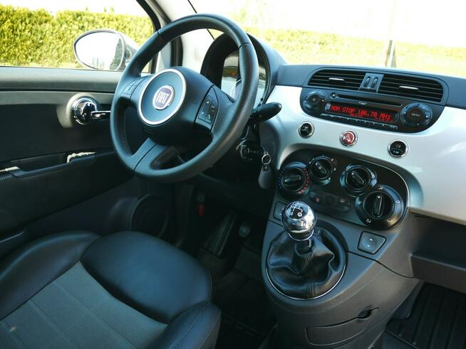 Fiat 500 1.2 69KM Eu5 Launch Edition -Półskóra -1 Wł od 9 lat -Zobacz Goczałkowice-Zdrój - zdjęcie 6