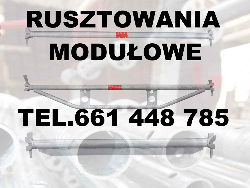 RUSZTOWANIA MODUŁOWE Najtańsze RUSZTOWANIE Podest Stalowy OCYNK 195m2 Ursus - zdjęcie 5