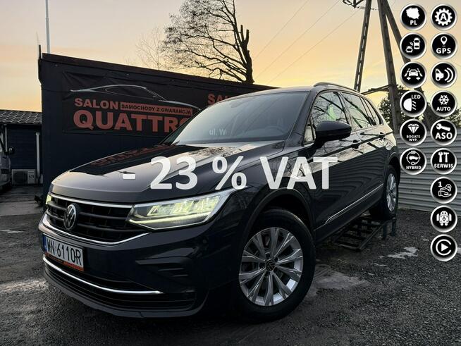 Volkswagen Tiguan Salon PL. Plug-in. Bezwypadkowy. Serwis ASO Rybnik - zdjęcie 1