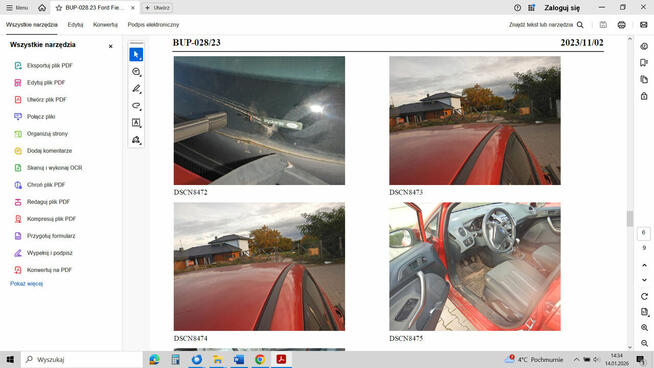 Ford fiesta rok prod. 2008 Grotów - zdjęcie 6