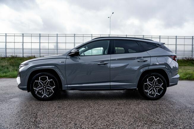 Hyundai Tucson N Line 1.6 T-GDI Hybrid, Salon PL, Bezwyp., Serwis ASO Warszawa - zdjęcie 10
