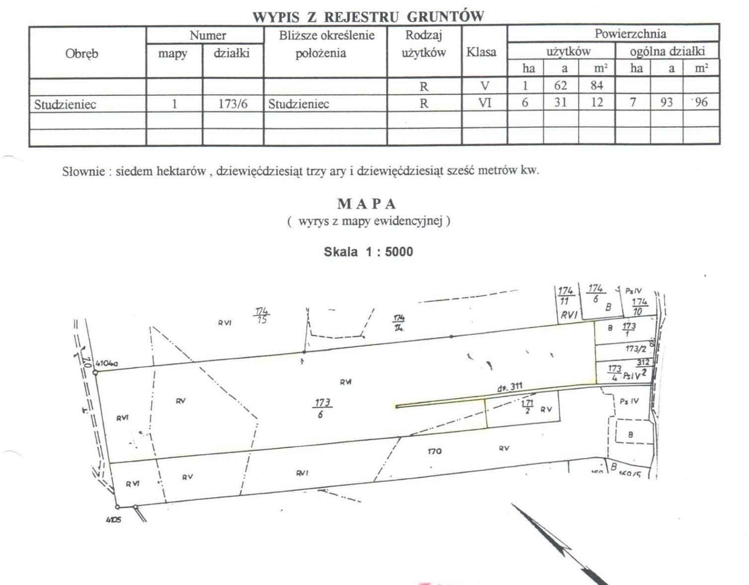 Sprzedam atrakcyjną działkę rolną o powierzchni 7,9396ha, Studzieniec Studzieniec - zdjęcie 2