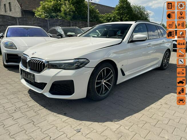 BMW 520 Mpakiet XDrive mHEV Skóra Kamera Pamięć Panorama HAK 190KM Gliwice - zdjęcie 1