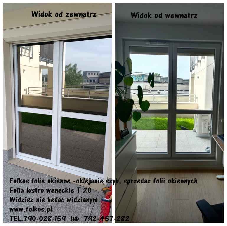 Folie na okna dla alergików- folia lustro weneckie na okna Warszawa Ochota - zdjęcie 2