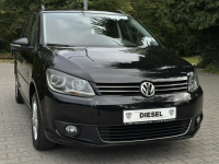 Volkswagen Touran II 2011r 1.6 TDI 105KM Automat Navi Hak PDC DSG Wijewo - zdjęcie 6