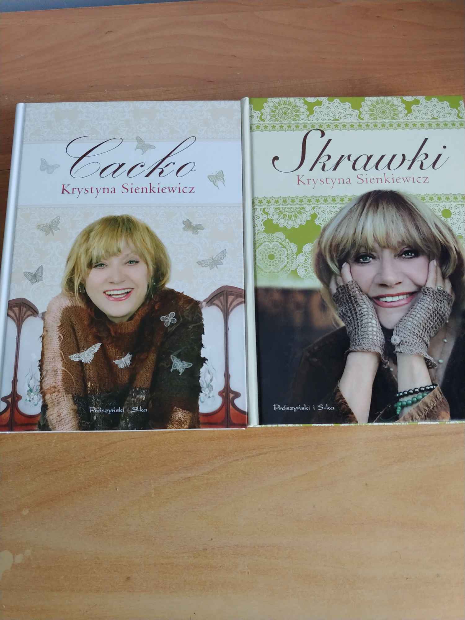 Nowe książki K.Sienkiewicz "Cacko i Skrawki" sprzedam tanio. Krowodrza - zdjęcie 1