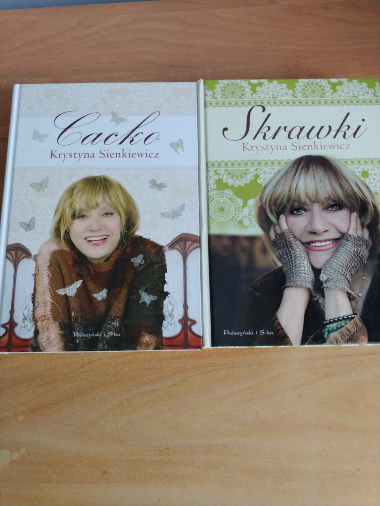 Nowe książki K.Sienkiewicz "Cacko i Skrawki" sprzedam tanio. Krowodrza - zdjęcie 1