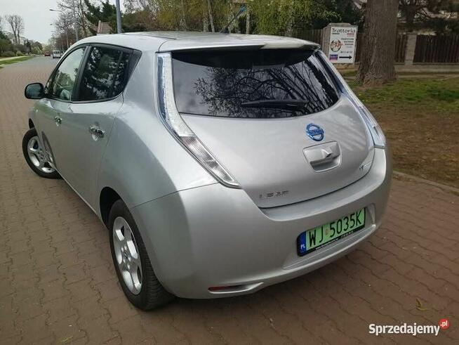 Nissan Leaf 2012 rok pierwszy właściciel Warszawa - zdjęcie 9