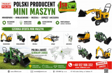 Osprzęt Rolniczy Budowlany + Koparki Ładowarki Wozidła POLSKIE