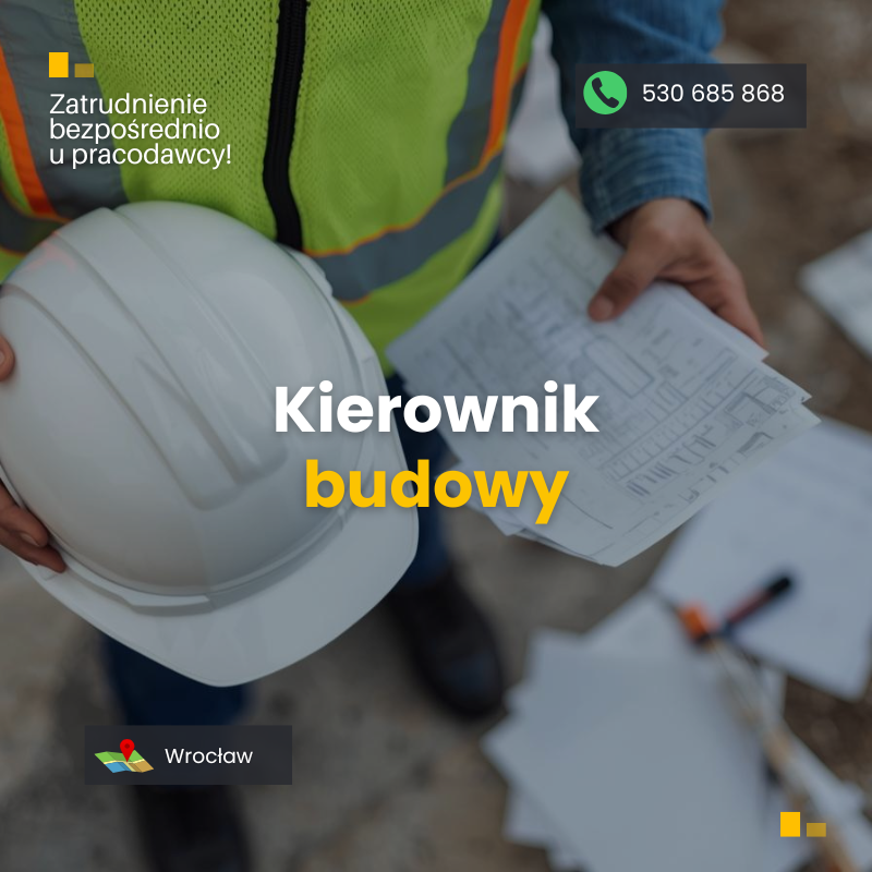 Kierownik  budowy Śródmieście - zdjęcie 1