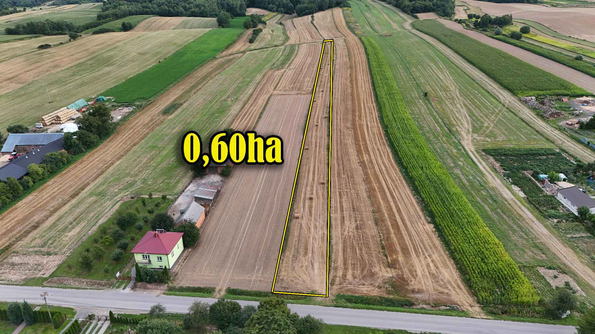 Tarnawa Duża – ponad 60 arów przy asfalcie, z warunkami na prąd i wodę Turobin - zdjęcie 5