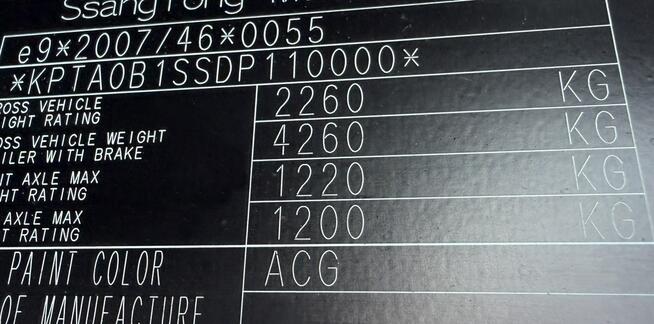 SsangYong Korando 2.0 Diesel Moc 175KM Automat 4X4 Elbląg - zdjęcie 5