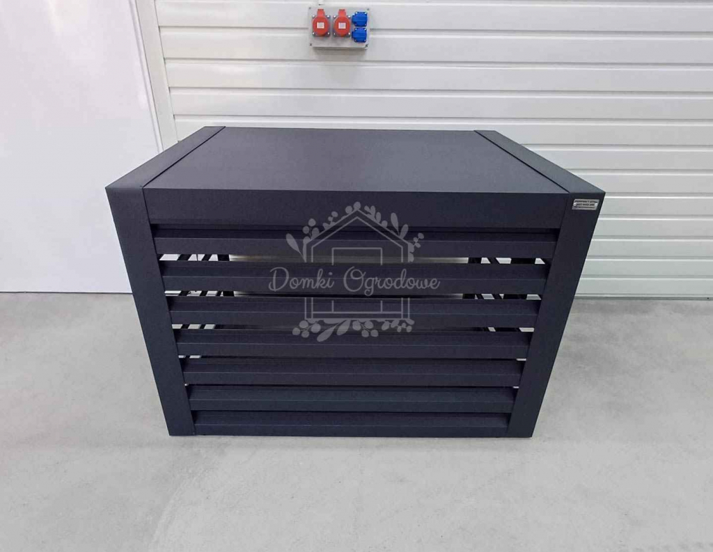 Osłona klimatyzatora – pompy ciepła 90x50x70 cm antracyt ID1142 Białystok - zdjęcie 2
