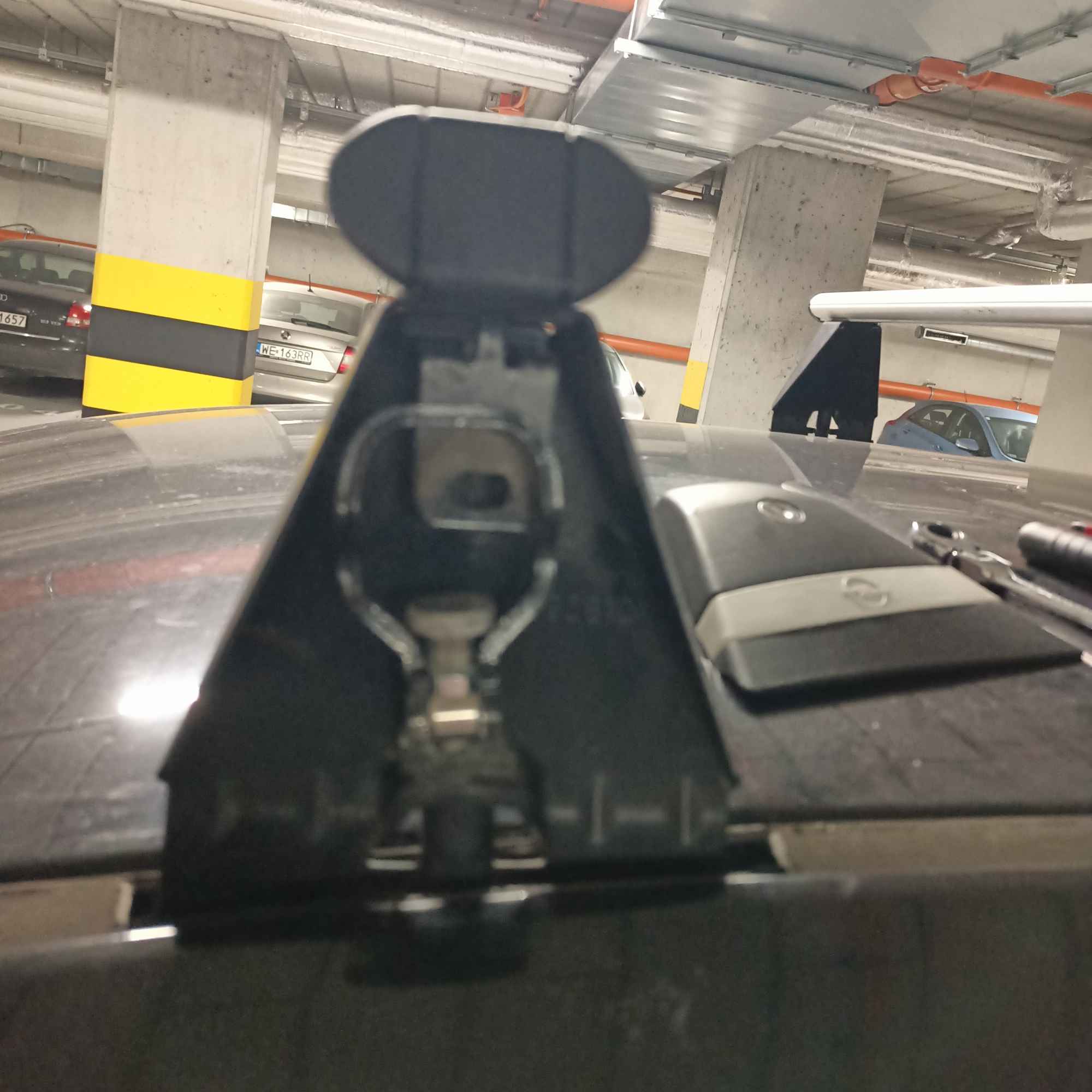 Opel Astra H - oryginalne belki dachowe na relingi bagażnik bazowy Białołęka - zdjęcie 6