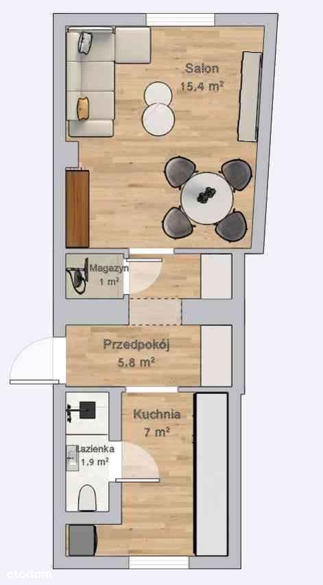 1pok, 32met, okolice Placu Św. Macieja PO REMONCIE/PIWNICA (Wrocław) Śródmieście - zdjęcie 9