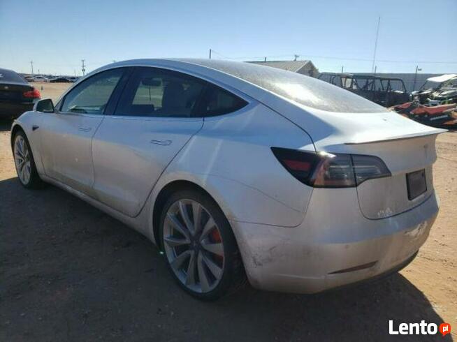 MODEL 3, 2019, lekko uszkodzony tył Warszawa - zdjęcie 3