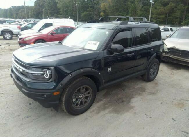 Ford Bronco Sport 2022, 1.5L, 4x4, od ubezpieczalni Sulejówek - zdjęcie 2