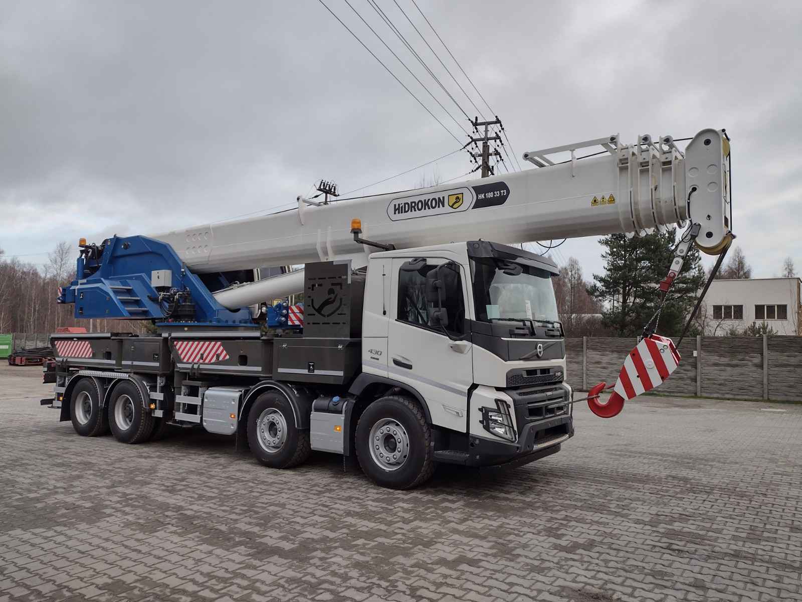 Żuraw Hidrokon HK 180 33 T3 (60 ton) Stara Bukówka - zdjęcie 8