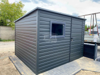 Schowek - Domek Ogrodowy 2,5x2m  Drzwi okno dach spad w tył GP545 Wieliczka - zdjęcie 4