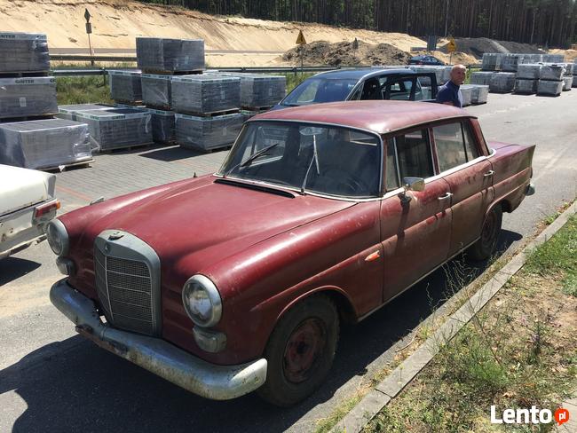 Mercedes-Benz W110 skrzydlak auto klasyk oldtimer heckflosse Warszawa - zdjęcie 12