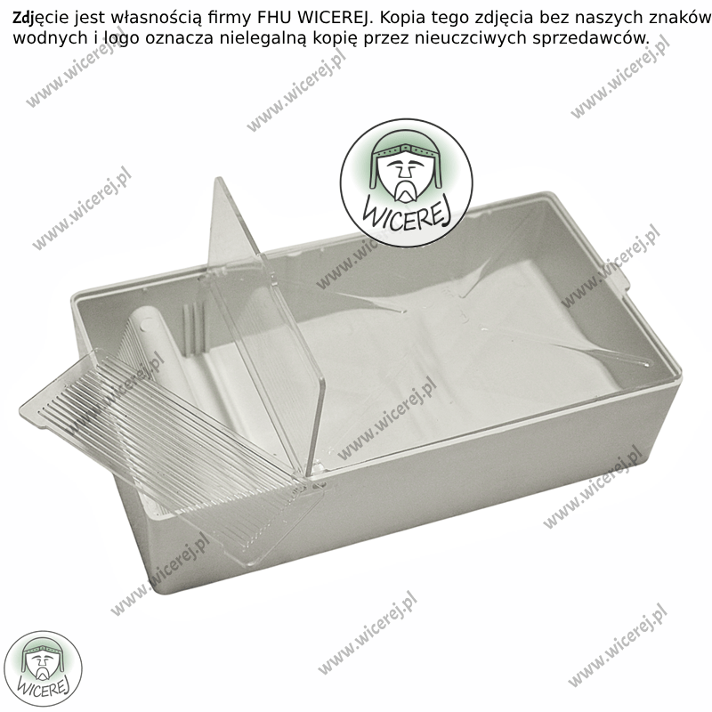 Podkarmiaczka skrzynkowa plastikowa 600ml tj.1kg na syrop dla pszczół Jaśliska - zdjęcie 7