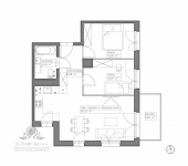 Mieszkanie 3 pokojowe 56,78m2 z balkonem, Jagodno/Iwiny Wrocław - zdjęcie 2