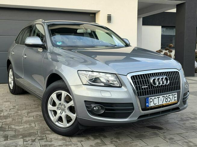 Audi Q5 Śliczna *nowy rozrząd* SKÓRY* tylko 154400km* zareejstrowana Czarnków - zdjęcie 2