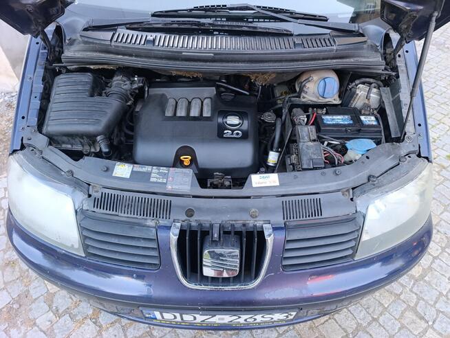 Seat Alhambra 2000 2.0 b/LPG HAK 7 miejsc , nowe OC Bielawa - zdjęcie 9