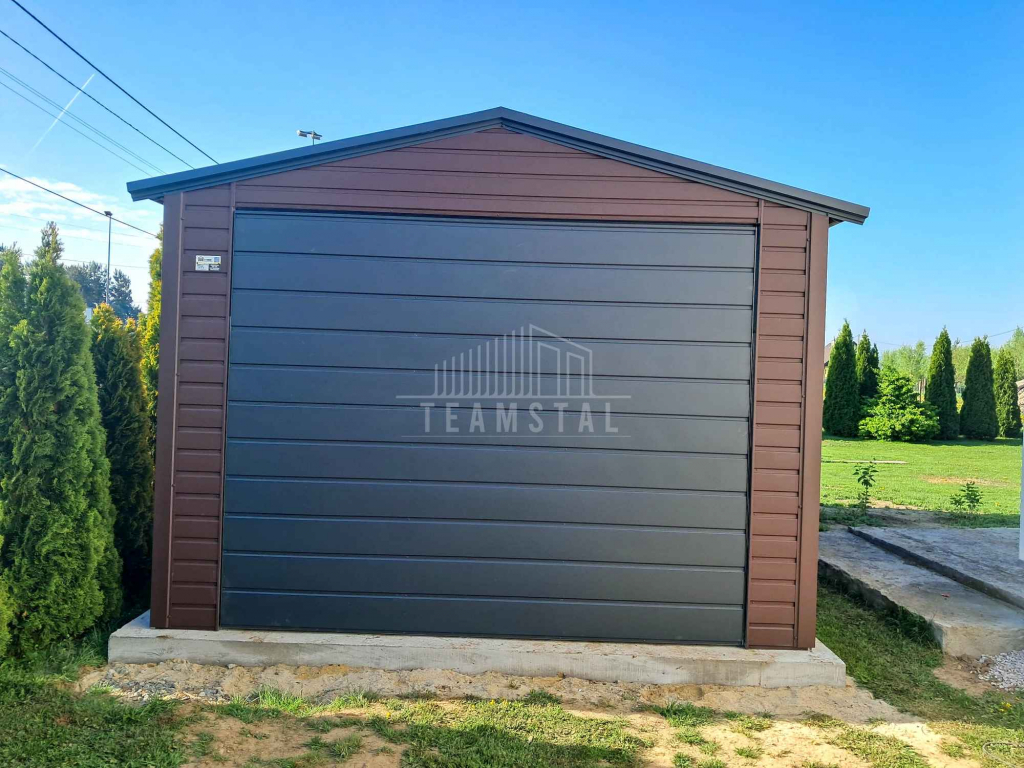 Garaż blaszany 3,5x5m - brama - drzwi - okno - rynna dach TS1070 Kalisz - zdjęcie 2