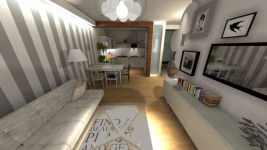 Dom w zabudowie bliźniaczej.