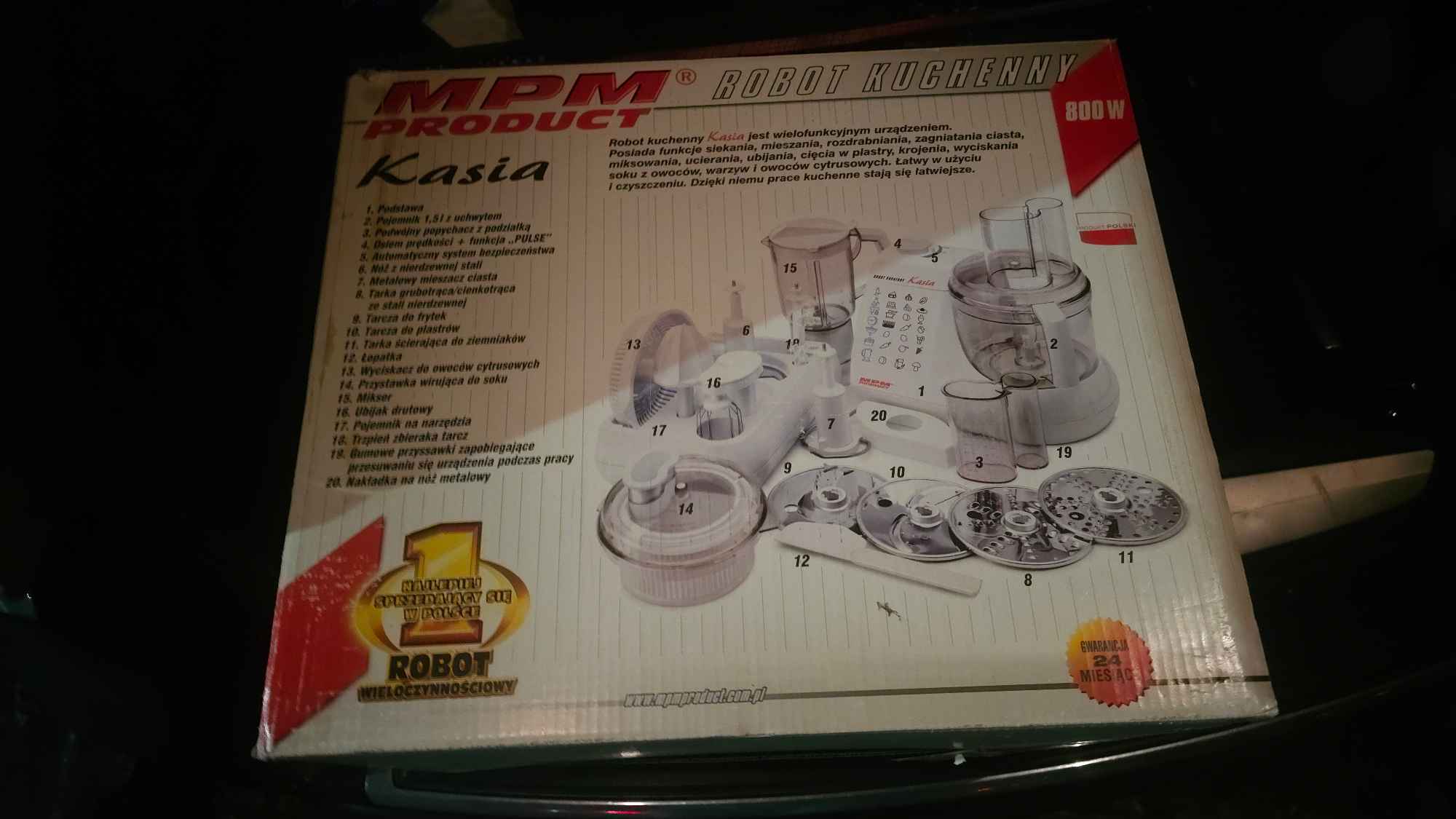 oddam za darmo robot kuchenny Kasia MPM Piaseczno - zdjęcie 2