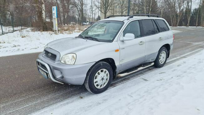 Hyundai Santa Fe 2003 2.0crdi 4x4 Skóry Grzane Fotele Hak Pabianice - zdjęcie 1