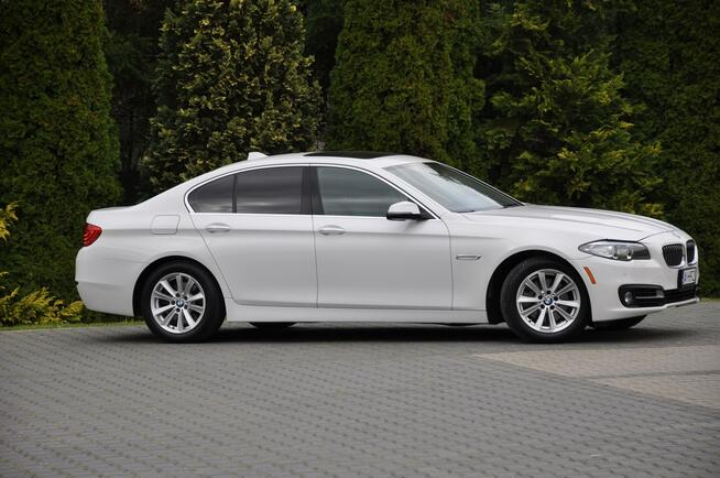 BMW 528 Skóra Fotele El. Navi Kam Szyberdach Piękna Biała Limuzyna Ostrów Mazowiecka - zdjęcie 8