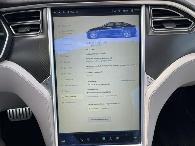 Tesla Model S P85+ Pneumatyka Szyberdach Gliwice - zdjęcie 11