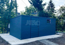 SCHOWEK - DOMEK OGRODOWY 4,5m x 3m spad w tył - drzwi - okno  GP215 Żnin - zdjęcie 4